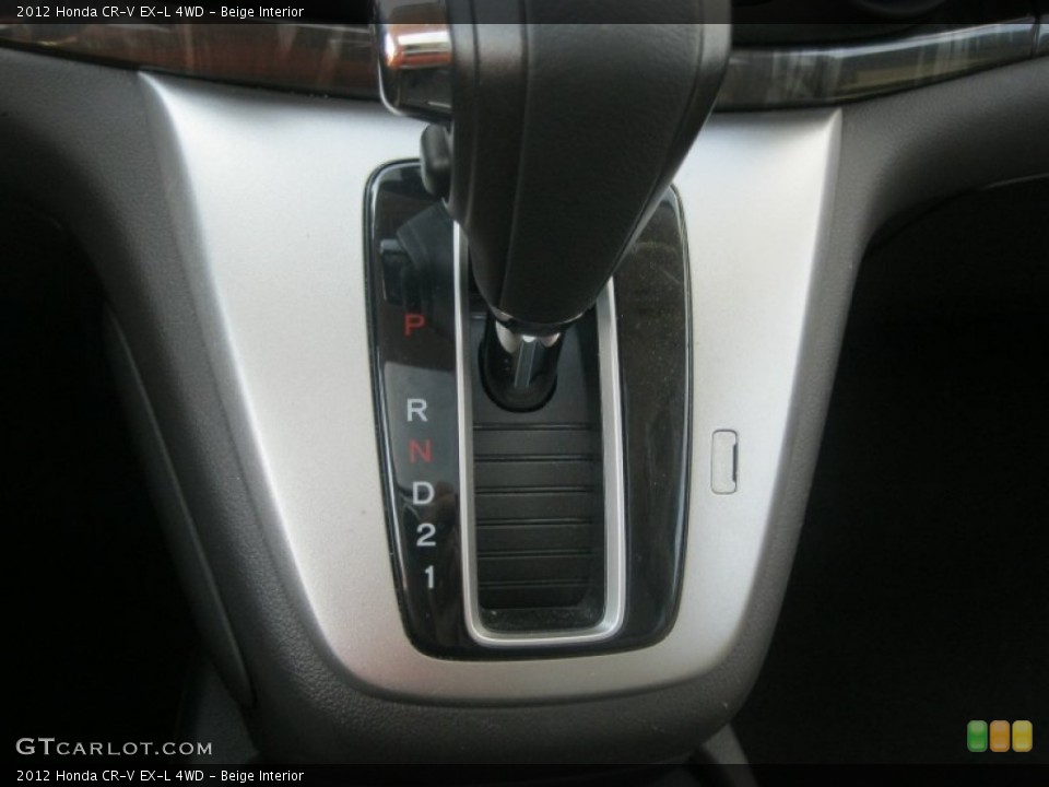 Beige Interior Transmission for the 2012 Honda CR-V EX-L 4WD #81261274