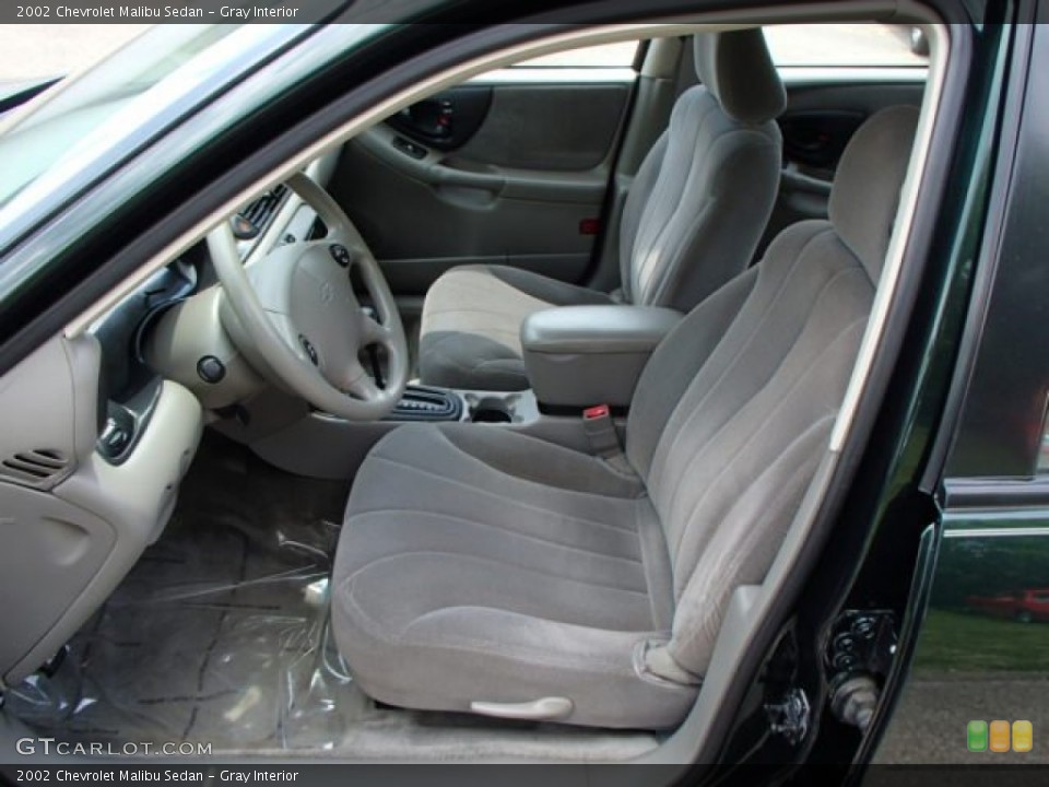 Gray Interior Photo for the 2002 Chevrolet Malibu Sedan #81262025