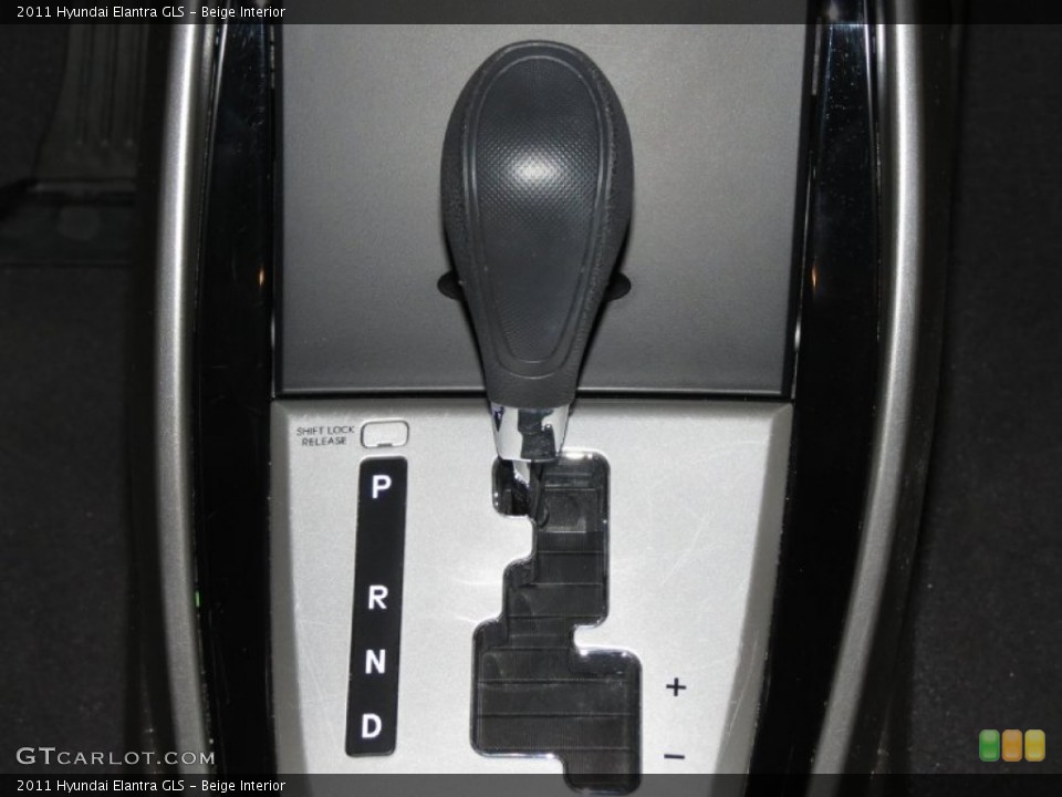 Beige Interior Transmission for the 2011 Hyundai Elantra GLS #81264508