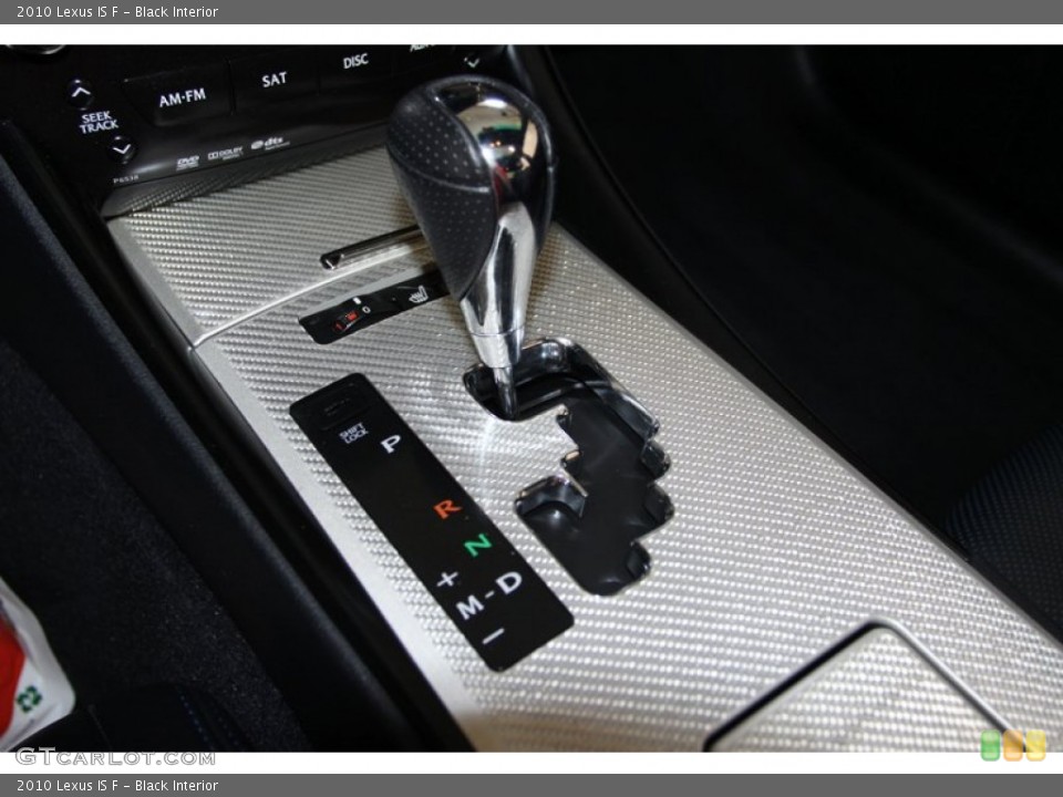 Black Interior Transmission for the 2010 Lexus IS F #81265672