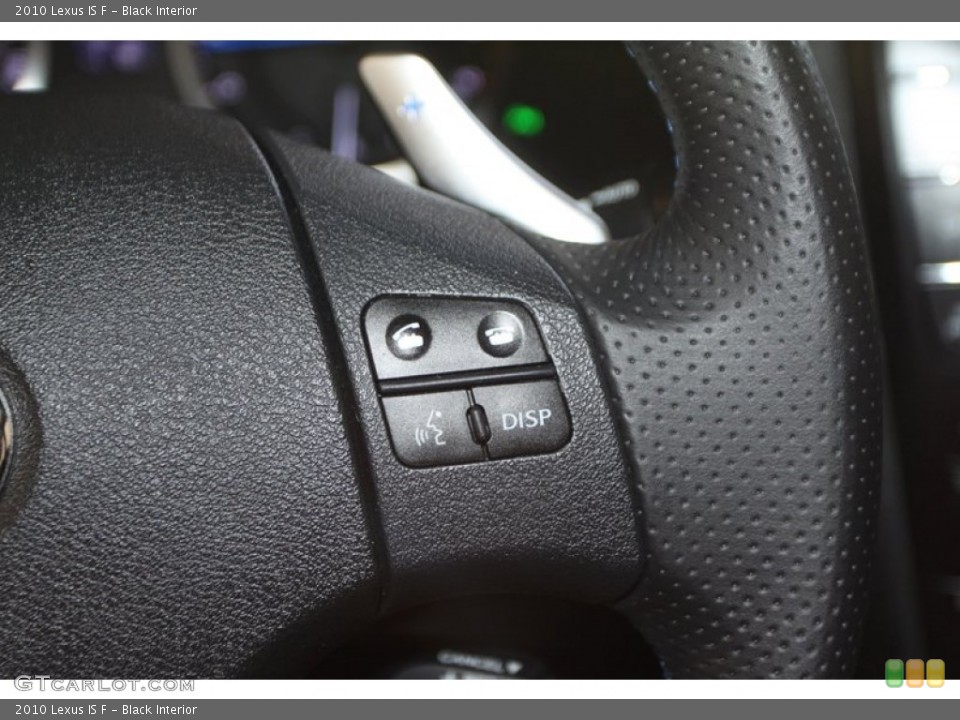 Black Interior Controls for the 2010 Lexus IS F #81265832