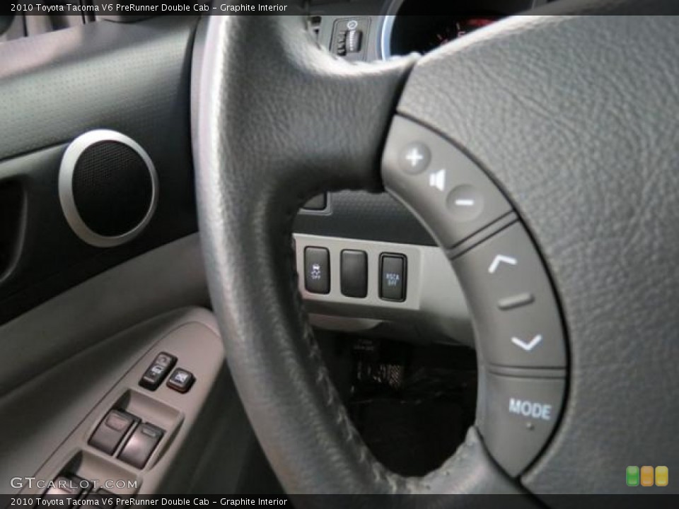 Graphite Interior Controls for the 2010 Toyota Tacoma V6 PreRunner Double Cab #81266818