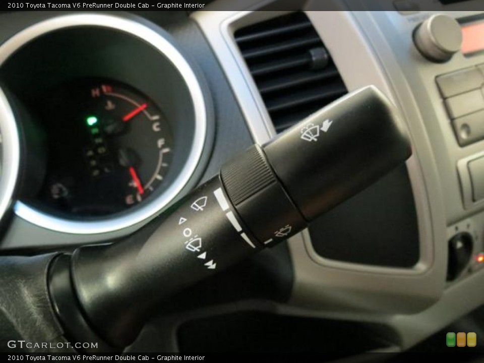 Graphite Interior Controls for the 2010 Toyota Tacoma V6 PreRunner Double Cab #81266863