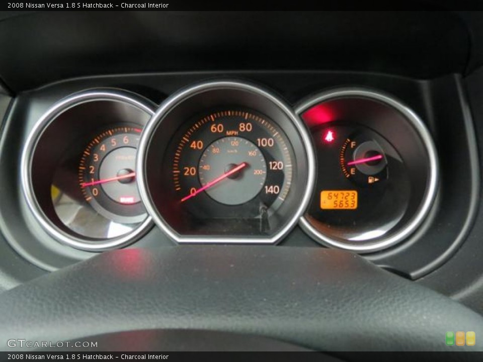 Charcoal Interior Gauges for the 2008 Nissan Versa 1.8 S Hatchback #81268224