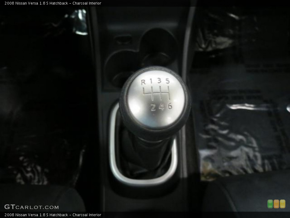 Charcoal Interior Transmission for the 2008 Nissan Versa 1.8 S Hatchback #81268308