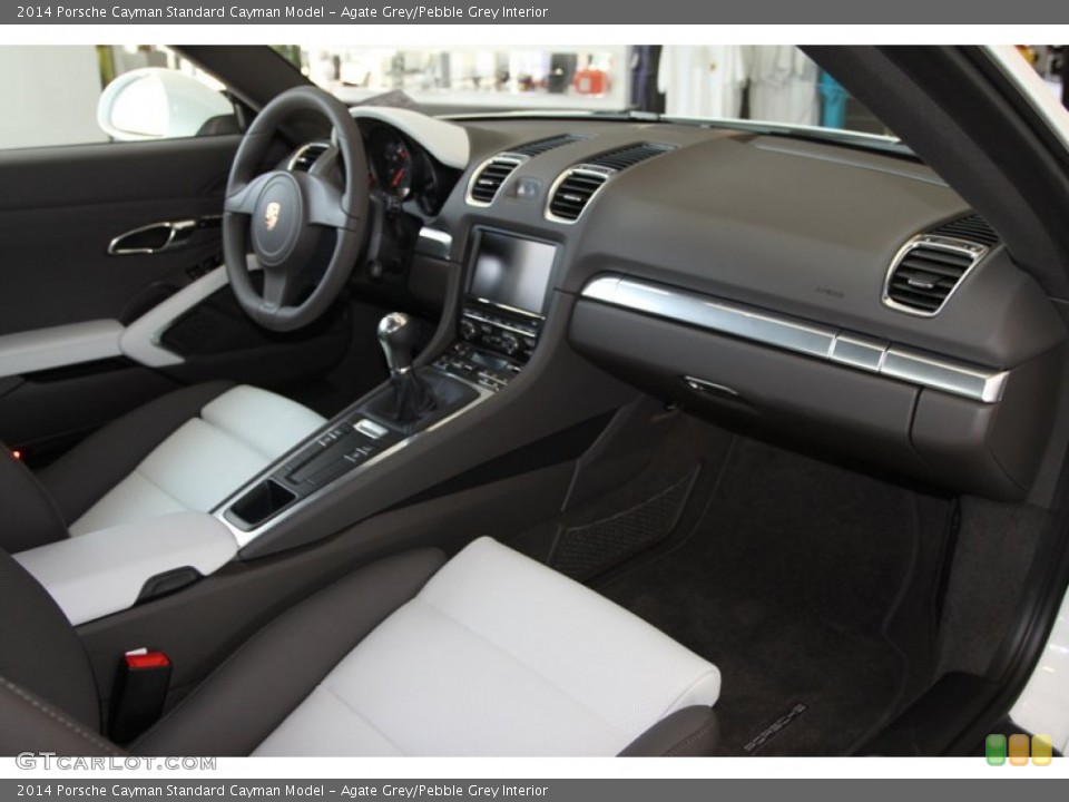 Agate Grey/Pebble Grey Interior Dashboard for the 2014 Porsche Cayman  #81270354