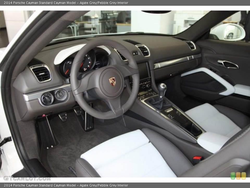 Agate Grey/Pebble Grey Interior Photo for the 2014 Porsche Cayman  #81270445