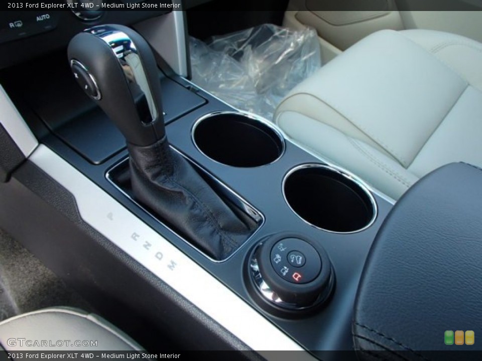 Medium Light Stone Interior Transmission for the 2013 Ford Explorer XLT 4WD #81270611