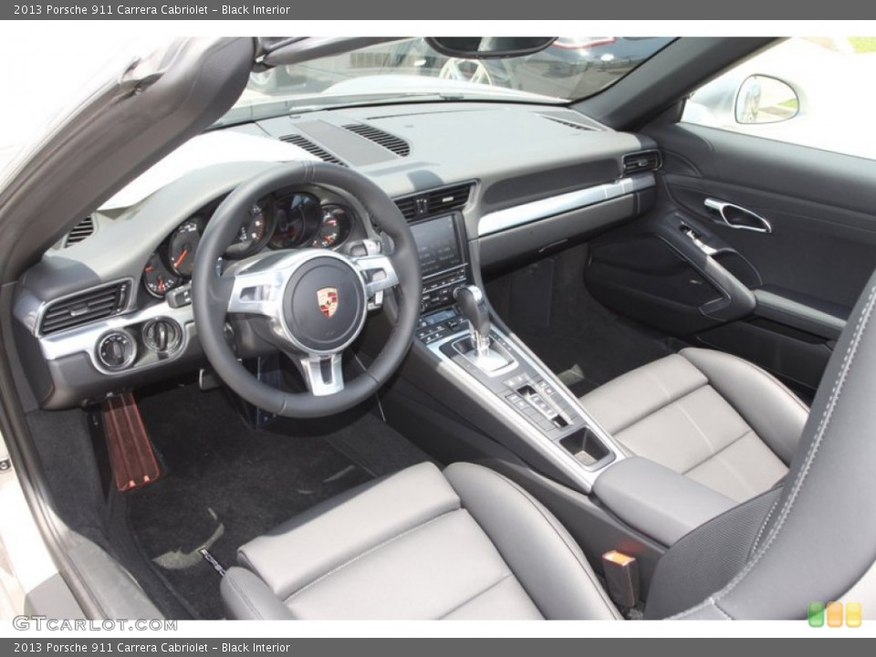 Black Interior Photo for the 2013 Porsche 911 Carrera Cabriolet #81270897