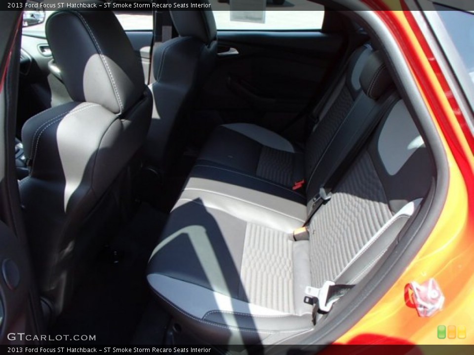 ST Smoke Storm Recaro Seats Interior Rear Seat for the 2013 Ford Focus ST Hatchback #81270919