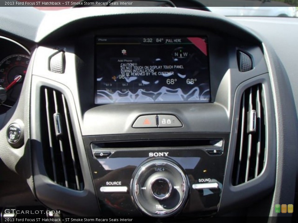 ST Smoke Storm Recaro Seats Interior Controls for the 2013 Ford Focus ST Hatchback #81270983