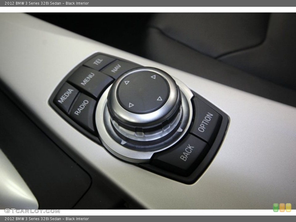 Black Interior Controls for the 2012 BMW 3 Series 328i Sedan #81275291