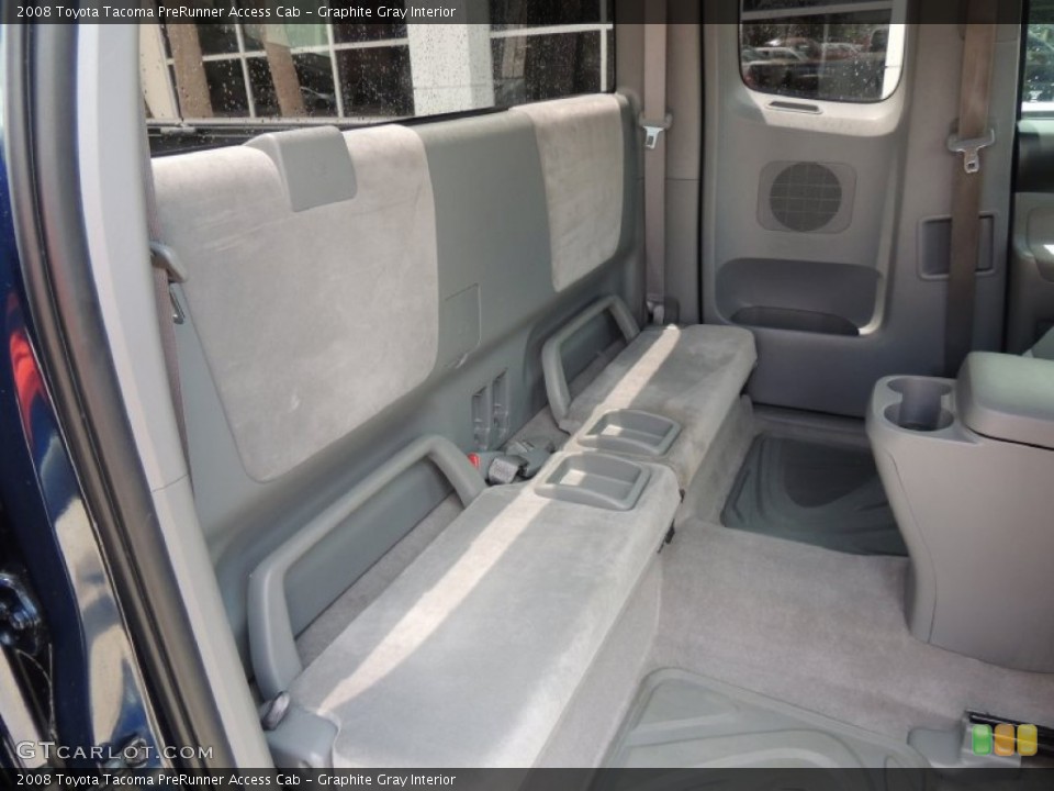 Graphite Gray Interior Rear Seat for the 2008 Toyota Tacoma PreRunner Access Cab #81275800