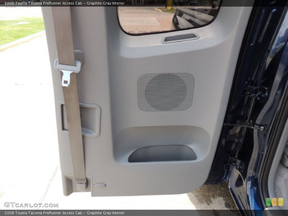 Graphite Gray Interior Door Panel for the 2008 Toyota Tacoma PreRunner Access Cab #81275823