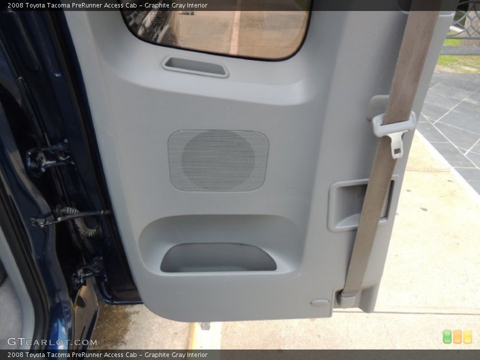 Graphite Gray Interior Door Panel for the 2008 Toyota Tacoma PreRunner Access Cab #81275866
