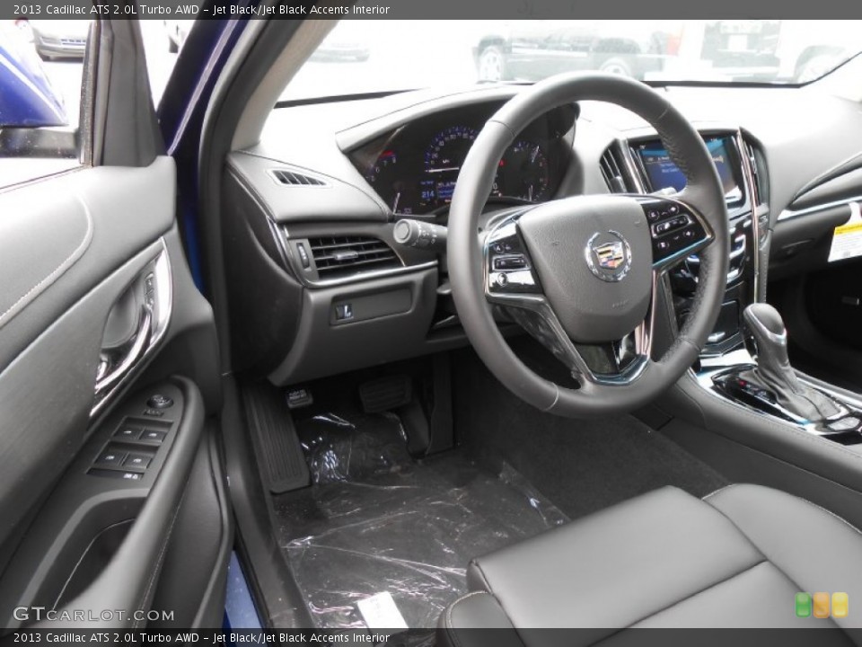 Jet Black/Jet Black Accents Interior Dashboard for the 2013 Cadillac ATS 2.0L Turbo AWD #81276052