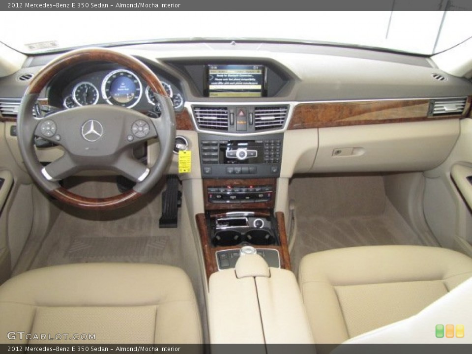 Almond/Mocha Interior Dashboard for the 2012 Mercedes-Benz E 350 Sedan #81277777