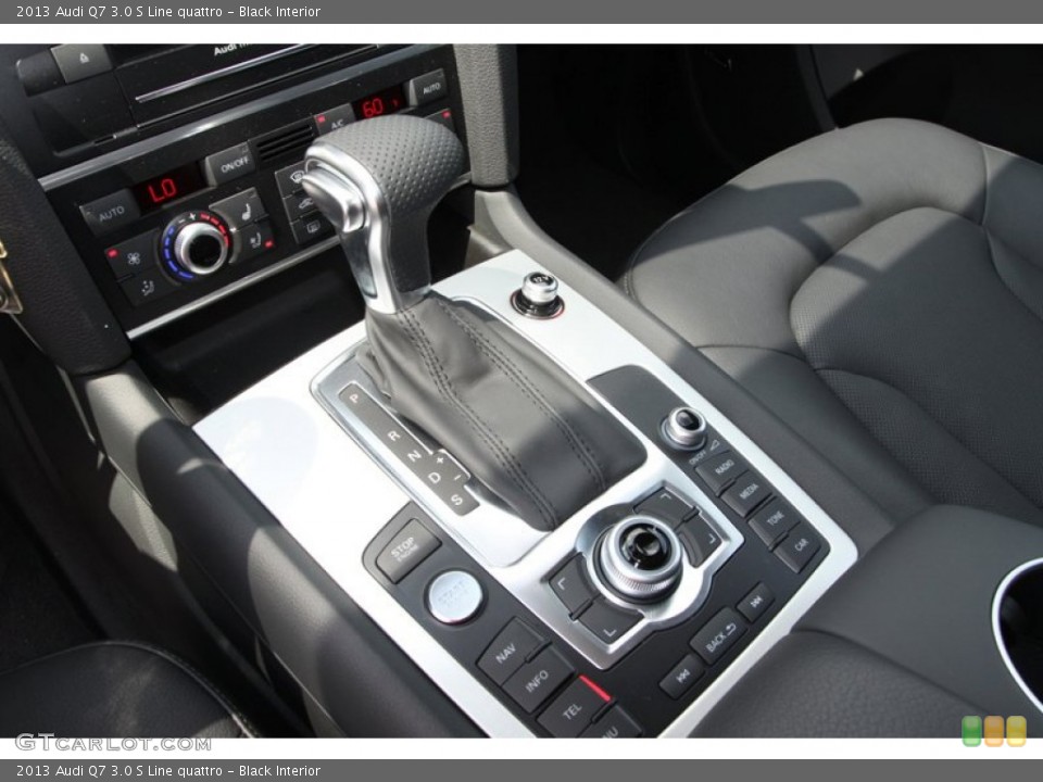 Black Interior Transmission for the 2013 Audi Q7 3.0 S Line quattro #81277920
