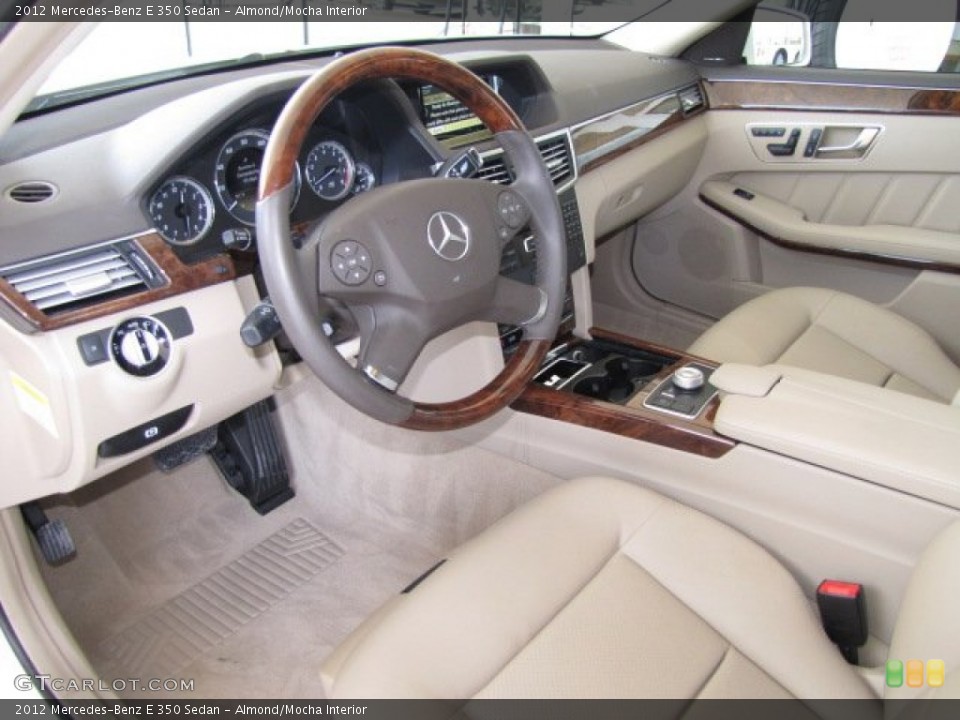 Almond/Mocha Interior Prime Interior for the 2012 Mercedes-Benz E 350 Sedan #81277957