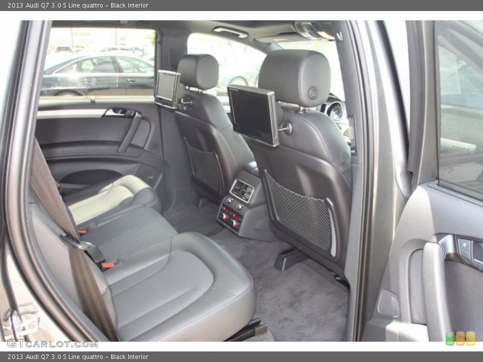 Black Interior Entertainment System for the 2013 Audi Q7 3.0 S Line quattro #81278128