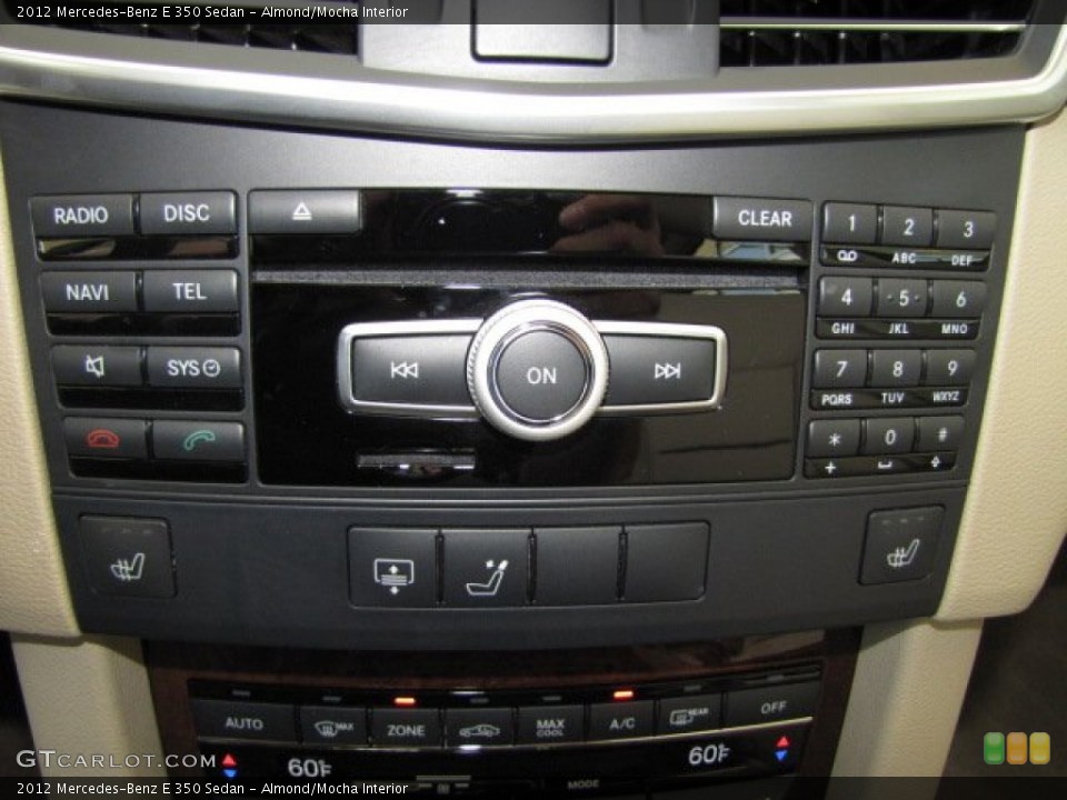 Almond/Mocha Interior Controls for the 2012 Mercedes-Benz E 350 Sedan #81278141