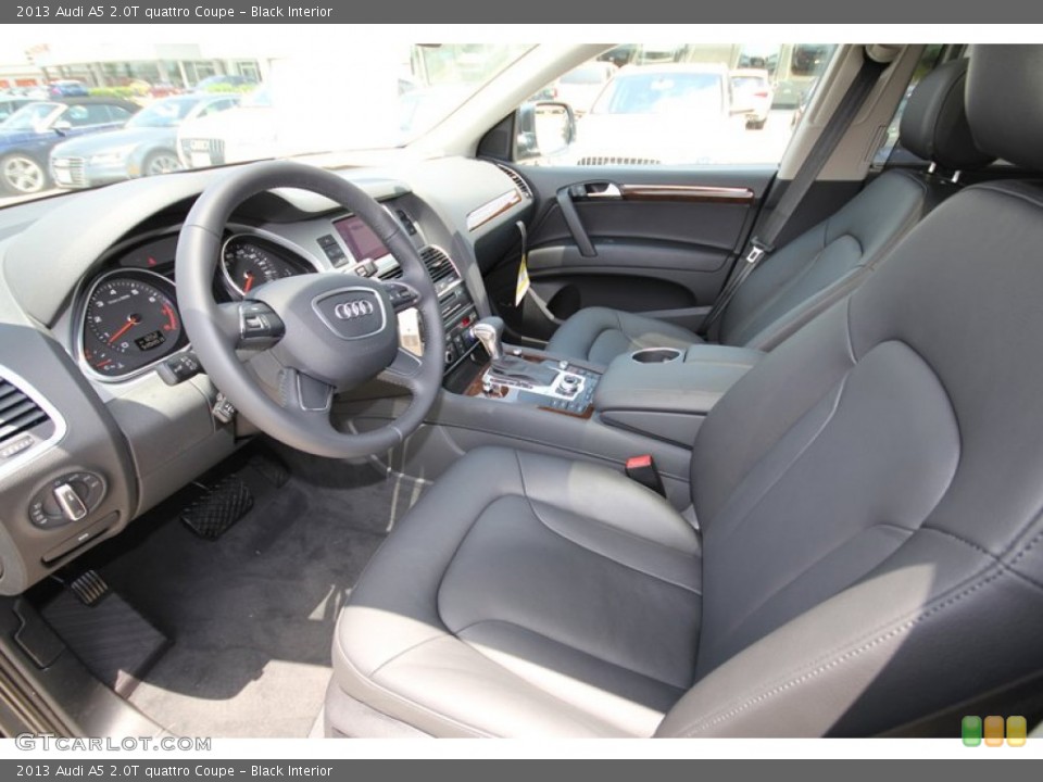 Black Interior Photo for the 2013 Audi A5 2.0T quattro Coupe #81279790