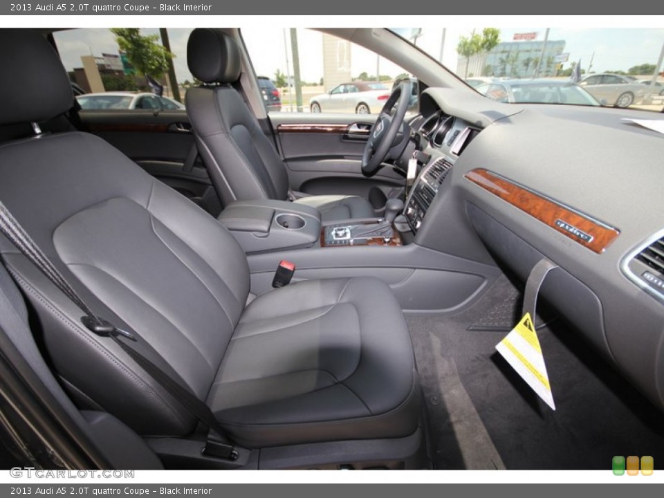 Black Interior Photo for the 2013 Audi A5 2.0T quattro Coupe #81279963