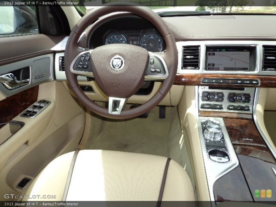 Barley/Truffle Interior Dashboard for the 2013 Jaguar XF I4 T #81280054