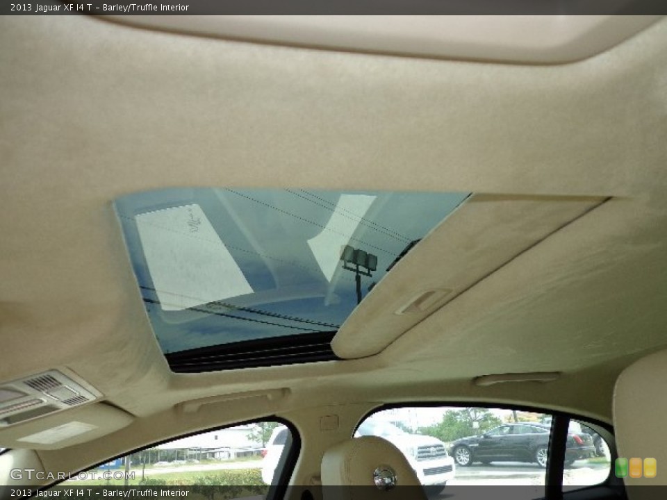 Barley/Truffle Interior Sunroof for the 2013 Jaguar XF I4 T #81280096