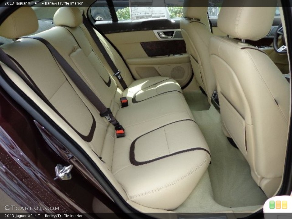 Barley/Truffle Interior Rear Seat for the 2013 Jaguar XF I4 T #81280111