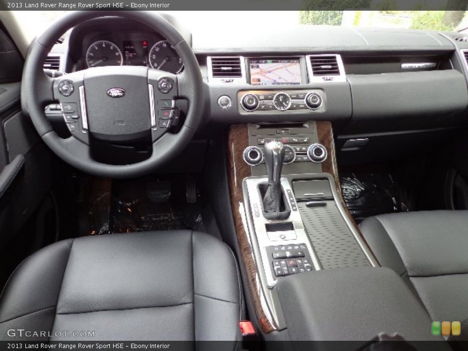Ebony Interior Dashboard for the 2013 Land Rover Range Rover Sport HSE #81280231