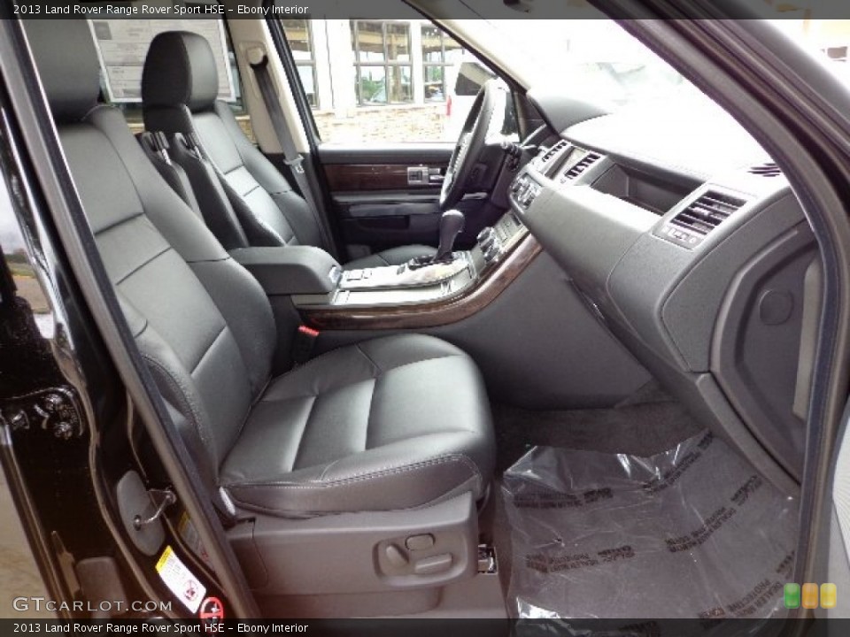 Ebony Interior Photo for the 2013 Land Rover Range Rover Sport HSE #81280249