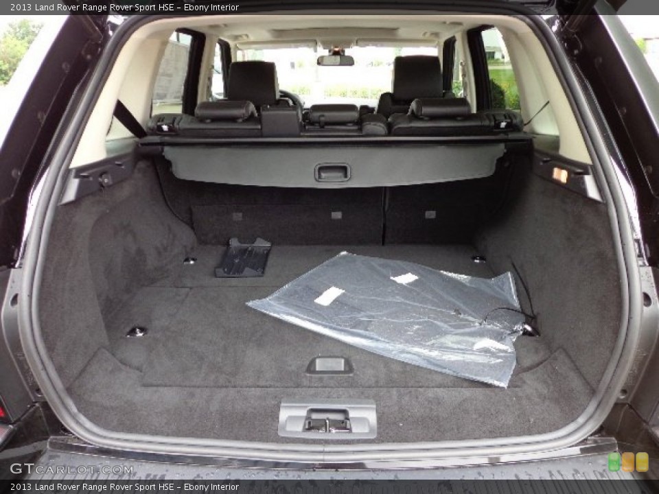 Ebony Interior Trunk for the 2013 Land Rover Range Rover Sport HSE #81280351