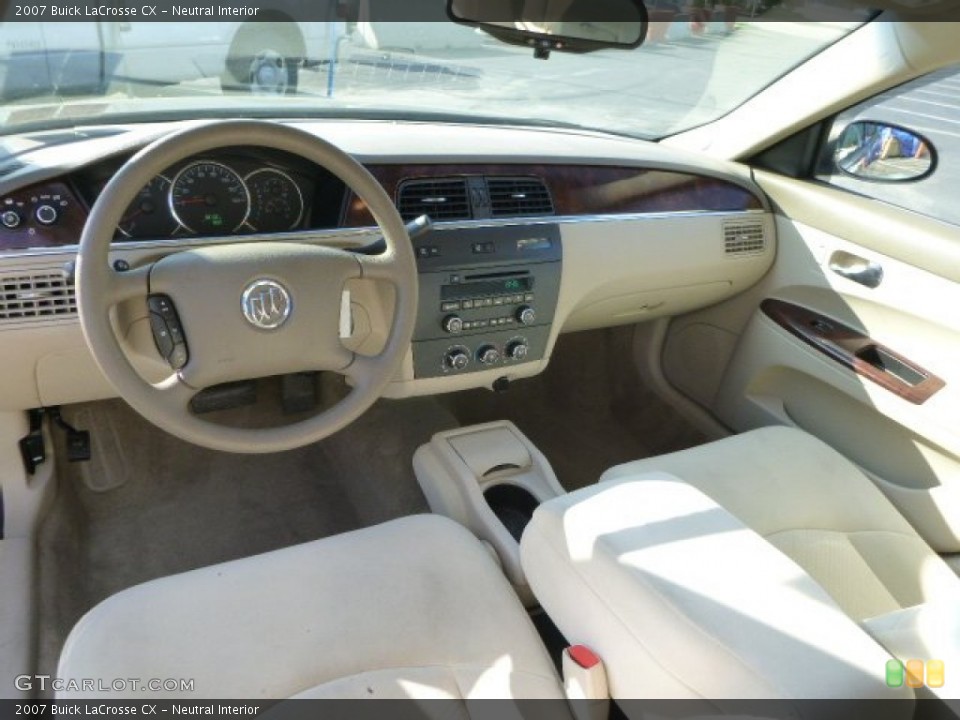 Neutral Interior Dashboard for the 2007 Buick LaCrosse CX #81280375