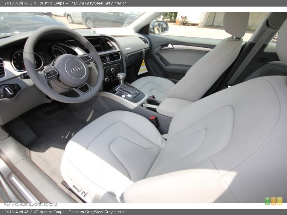 Titanium Grey/Steel Grey Interior Photo for the 2013 Audi A5 2.0T quattro Coupe #81280546