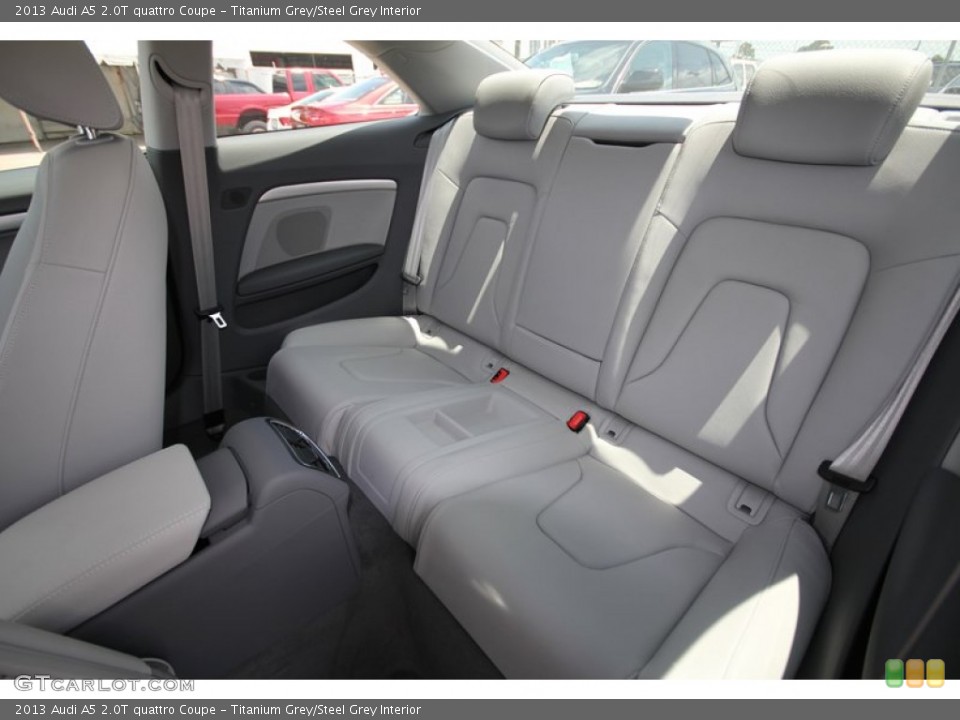Titanium Grey/Steel Grey Interior Rear Seat for the 2013 Audi A5 2.0T quattro Coupe #81280613
