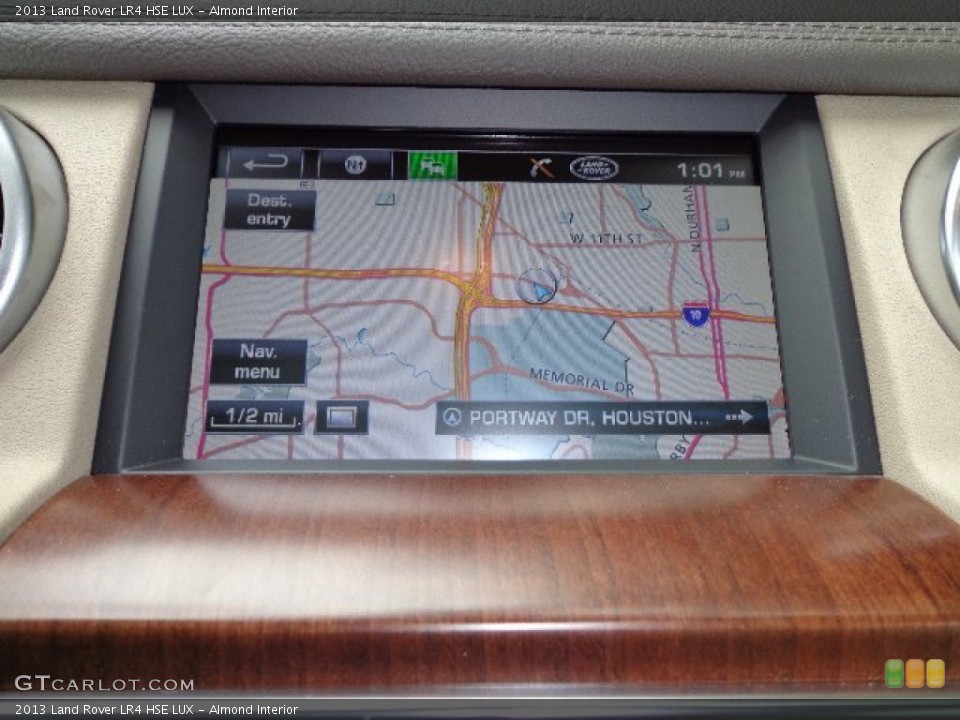 Almond Interior Navigation for the 2013 Land Rover LR4 HSE LUX #81280705