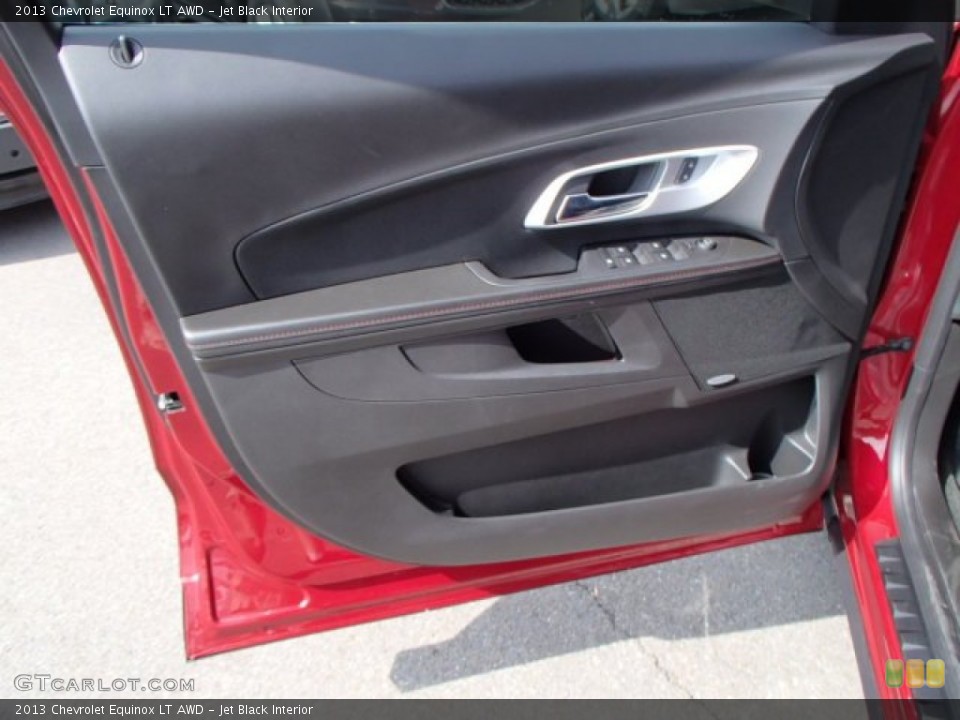 Jet Black Interior Door Panel for the 2013 Chevrolet Equinox LT AWD #81280992