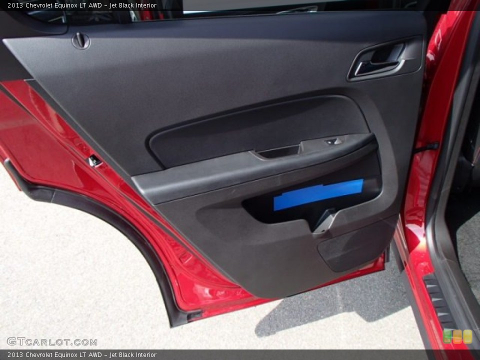 Jet Black Interior Door Panel for the 2013 Chevrolet Equinox LT AWD #81281019