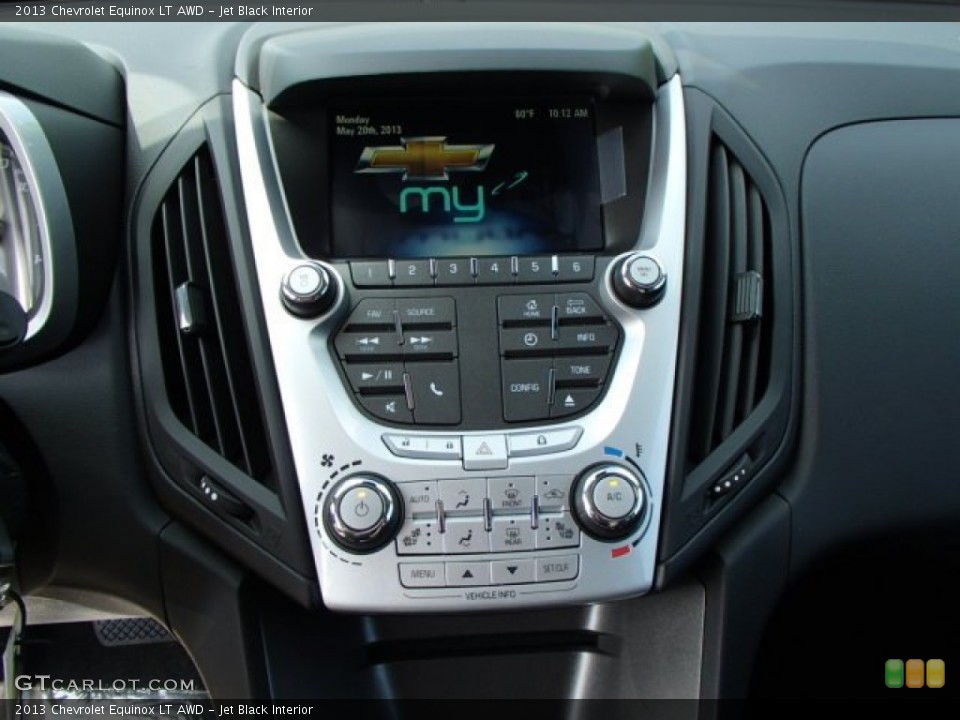 Jet Black Interior Controls for the 2013 Chevrolet Equinox LT AWD #81281052