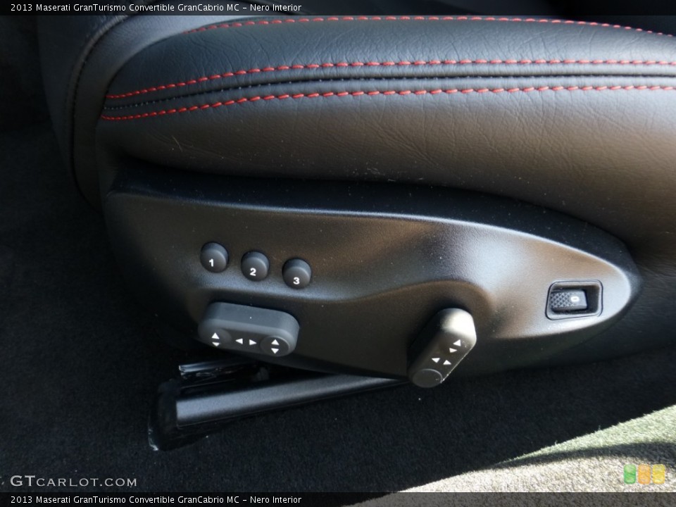 Nero Interior Front Seat for the 2013 Maserati GranTurismo Convertible GranCabrio MC #81281077