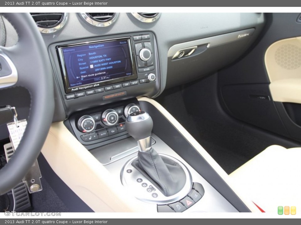 Luxor Beige Interior Transmission for the 2013 Audi TT 2.0T quattro Coupe #81281252