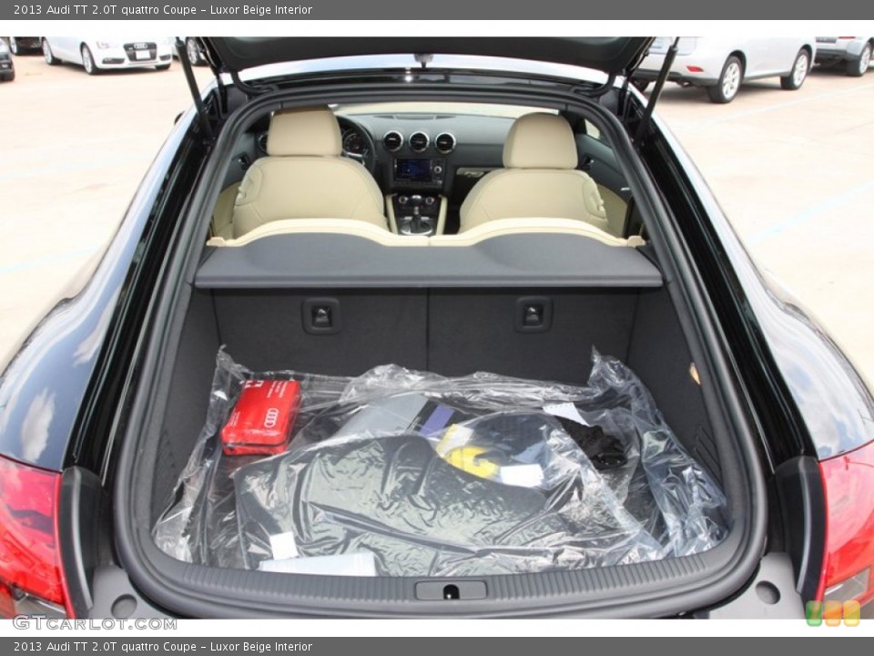 Luxor Beige Interior Trunk for the 2013 Audi TT 2.0T quattro Coupe #81281288