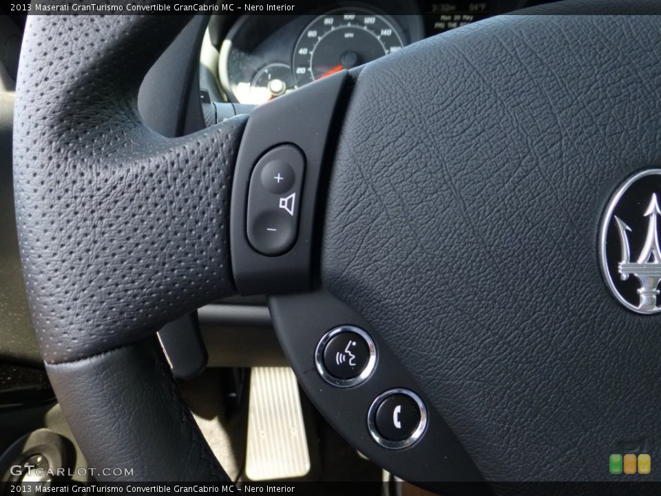 Nero Interior Controls for the 2013 Maserati GranTurismo Convertible GranCabrio MC #81281344