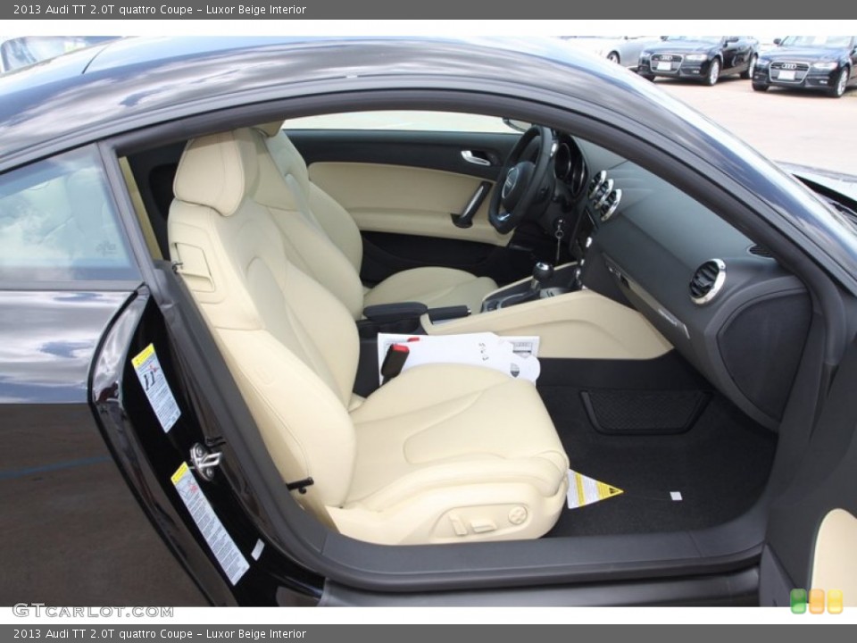 Luxor Beige Interior Front Seat for the 2013 Audi TT 2.0T quattro Coupe #81281349