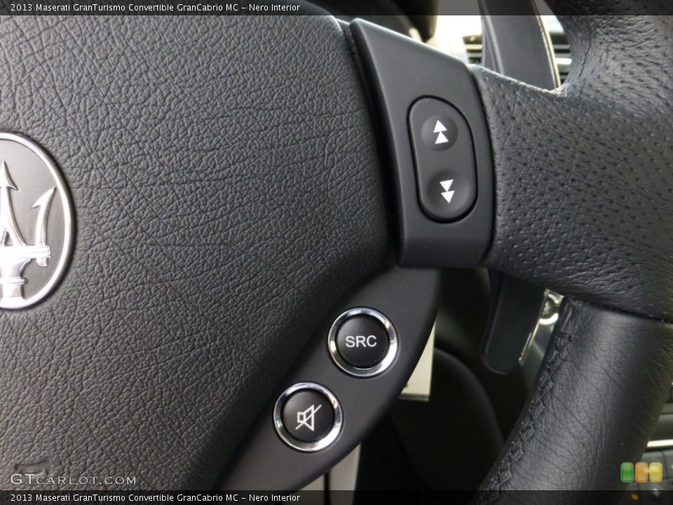 Nero Interior Controls for the 2013 Maserati GranTurismo Convertible GranCabrio MC #81281374