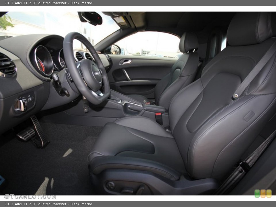 Black Interior Front Seat for the 2013 Audi TT 2.0T quattro Roadster #81281590