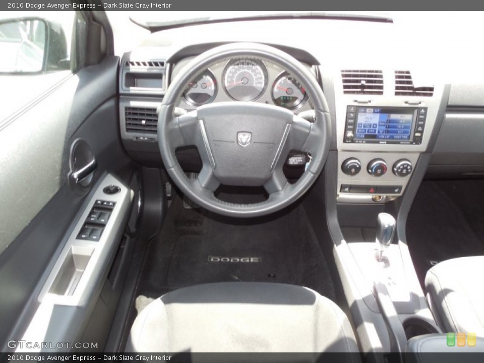 Dark Slate Gray Interior Dashboard for the 2010 Dodge Avenger Express #81283562