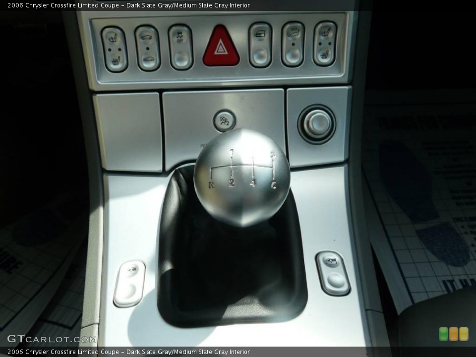 Dark Slate Gray/Medium Slate Gray Interior Transmission for the 2006 Chrysler Crossfire Limited Coupe #8128415