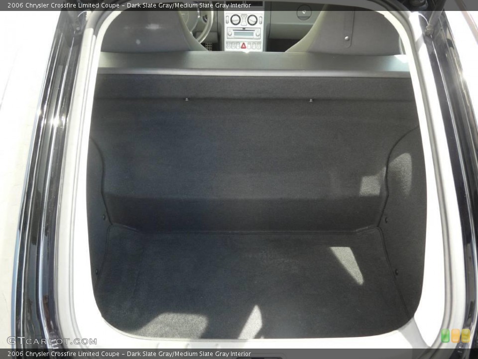 Dark Slate Gray/Medium Slate Gray Interior Trunk for the 2006 Chrysler Crossfire Limited Coupe #8128490